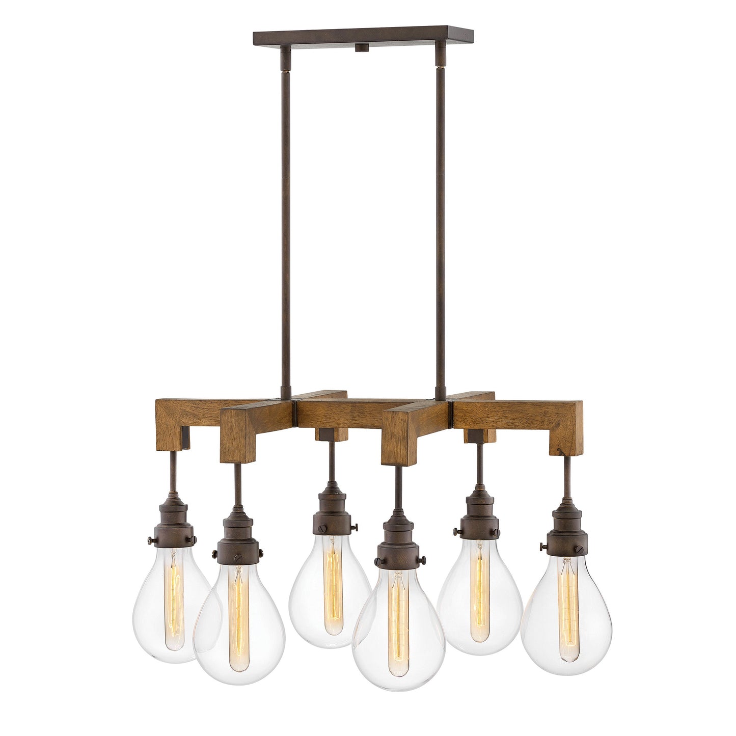 Denton Stem Hung Linear Chandelier