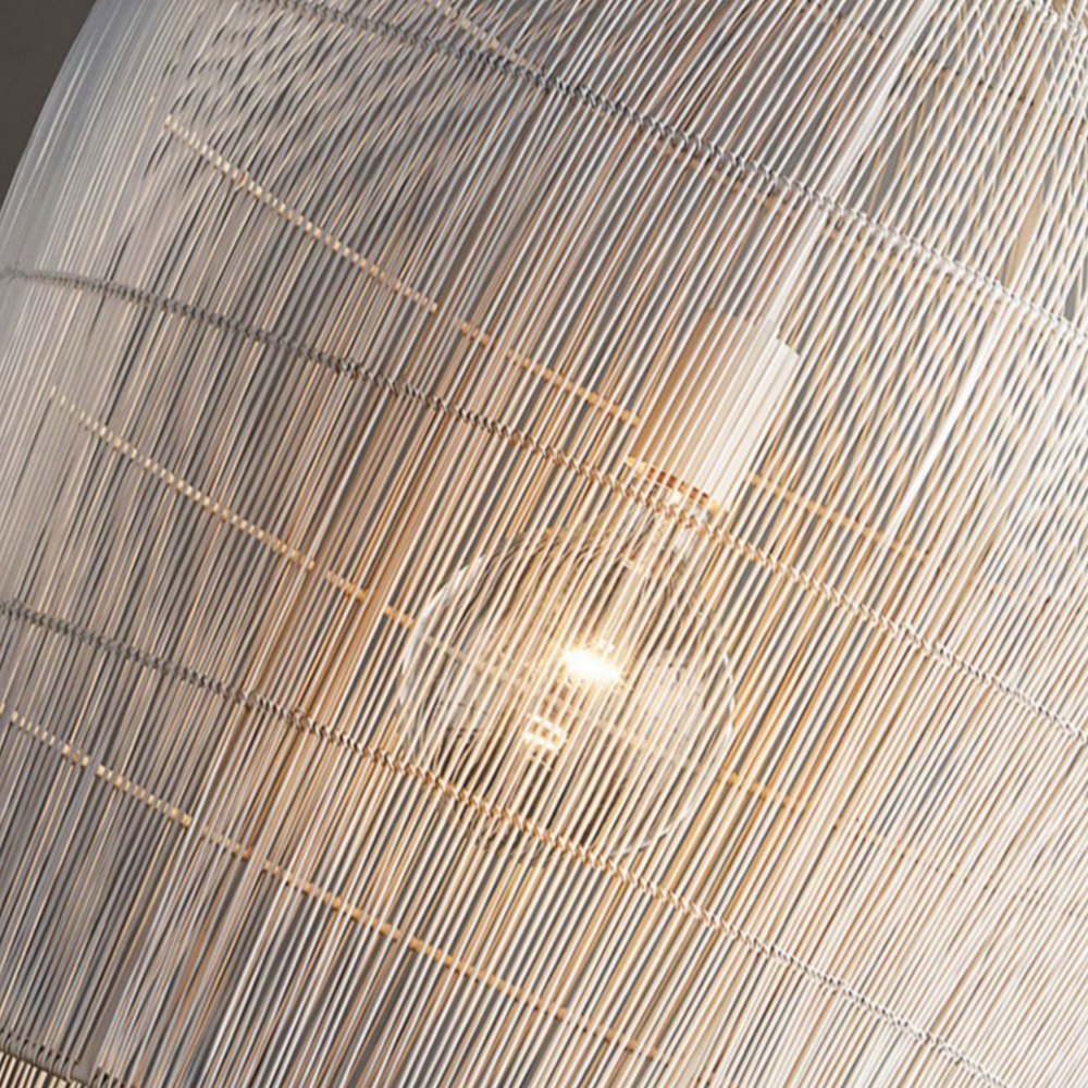 Wabi Sabi Handmade Rattan Pendant Light
