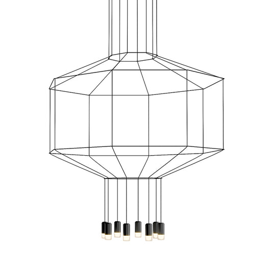 Wireflow 3D Octagonal Pendant Light