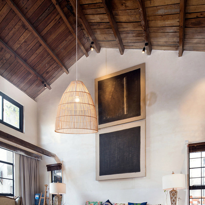 Idyllic Rattan Pendant lighting Decorative Hanging Light