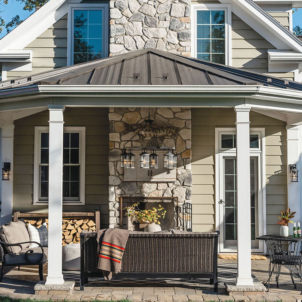 Lakehouse Outdoor Chandelier