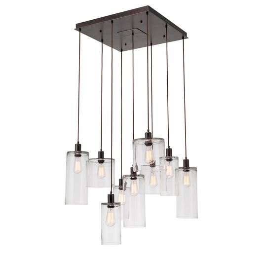 Apothecary Square Multi-Light Pendant Light
