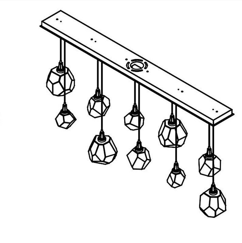 Gem Linear Pendant Light