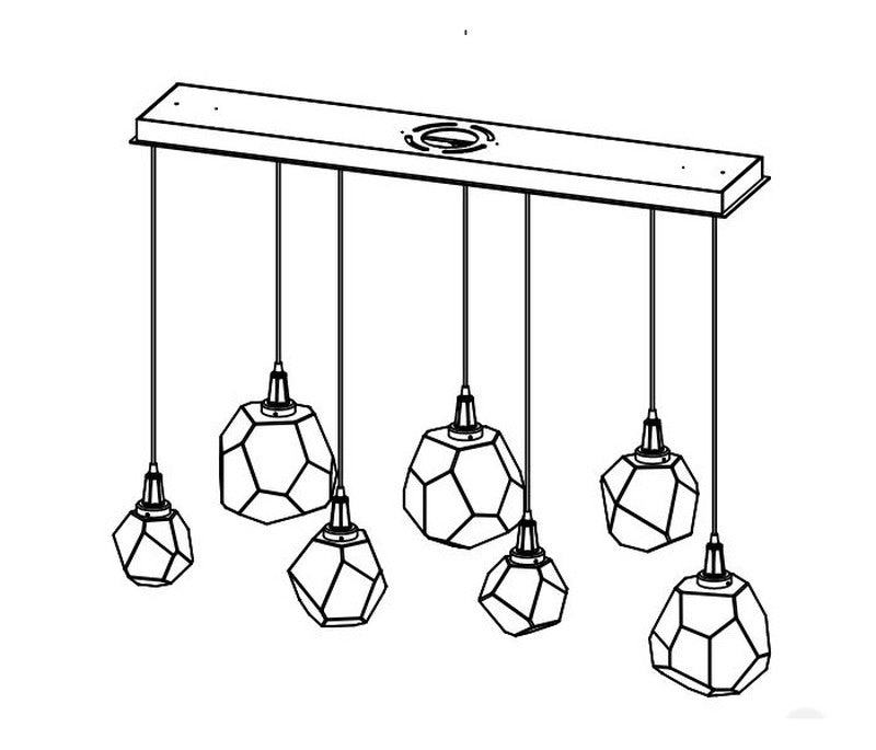 Gem Linear Pendant Light