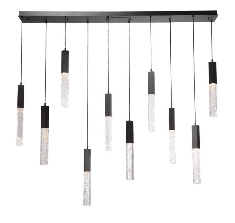 Glacier Linear Multi-Light Pendant Light