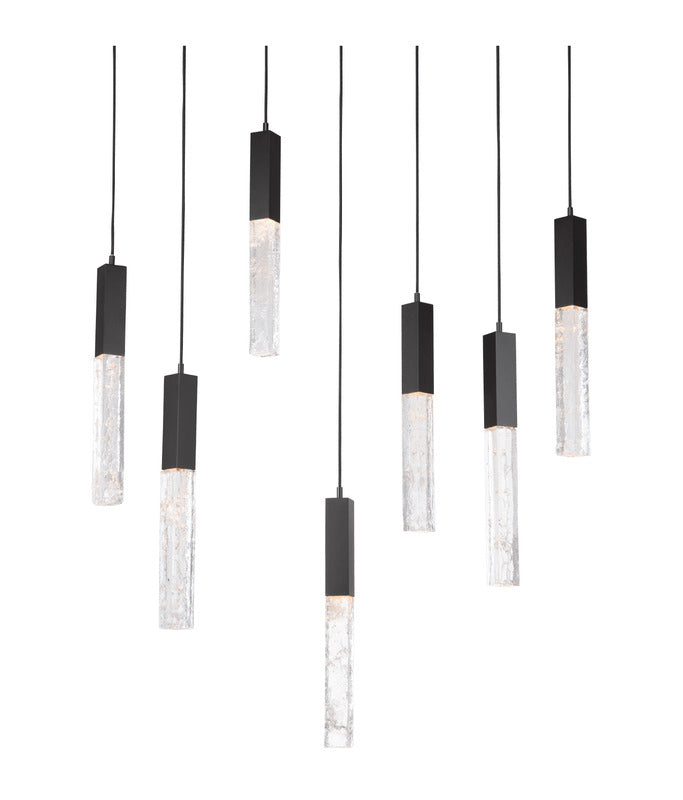 Glacier Linear Multi-Light Pendant Light