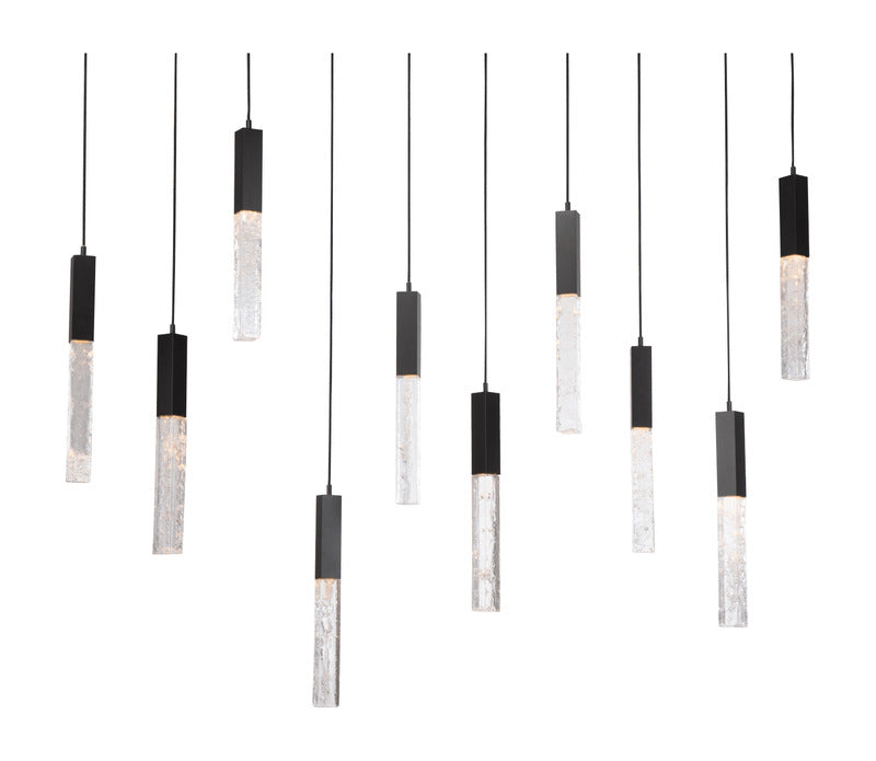 Glacier Linear Multi-Light Pendant Light