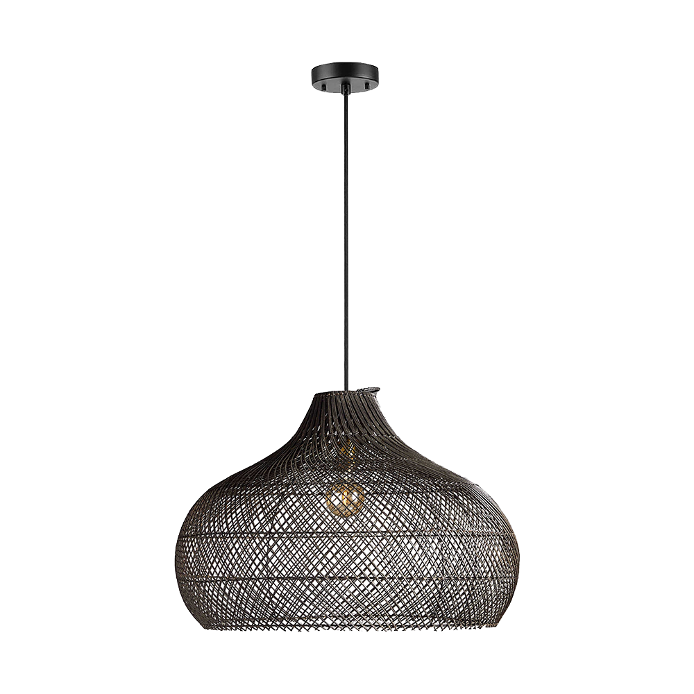 Farmhouse Dome Boho Pendant Light