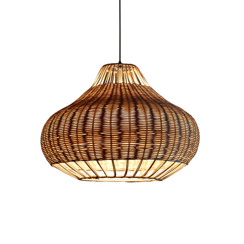 Handmade Natural Rattan Pendant Light