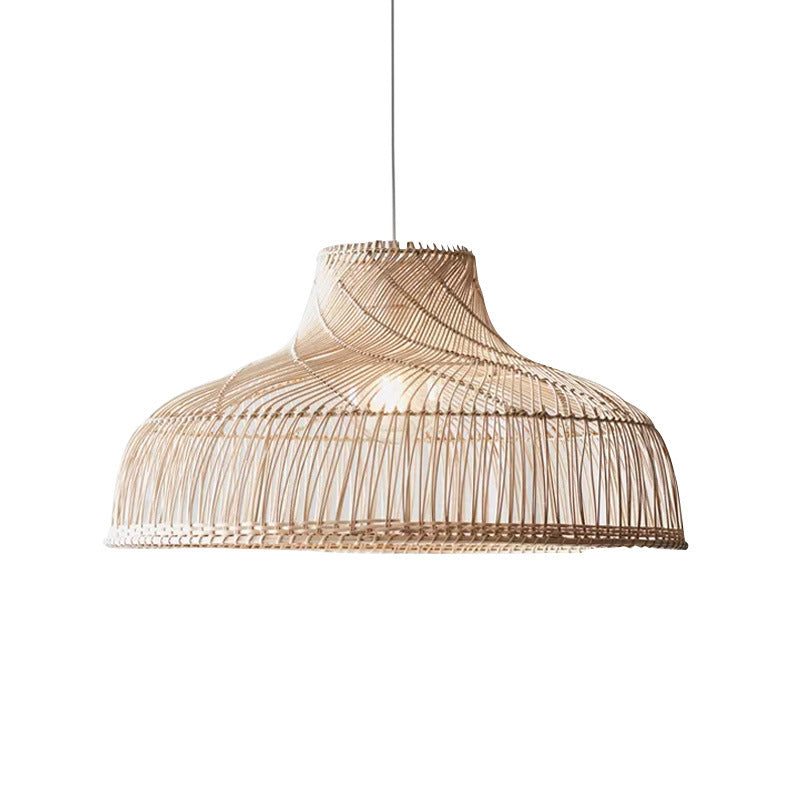 Hand-woven Rattan Pendant Lampshade