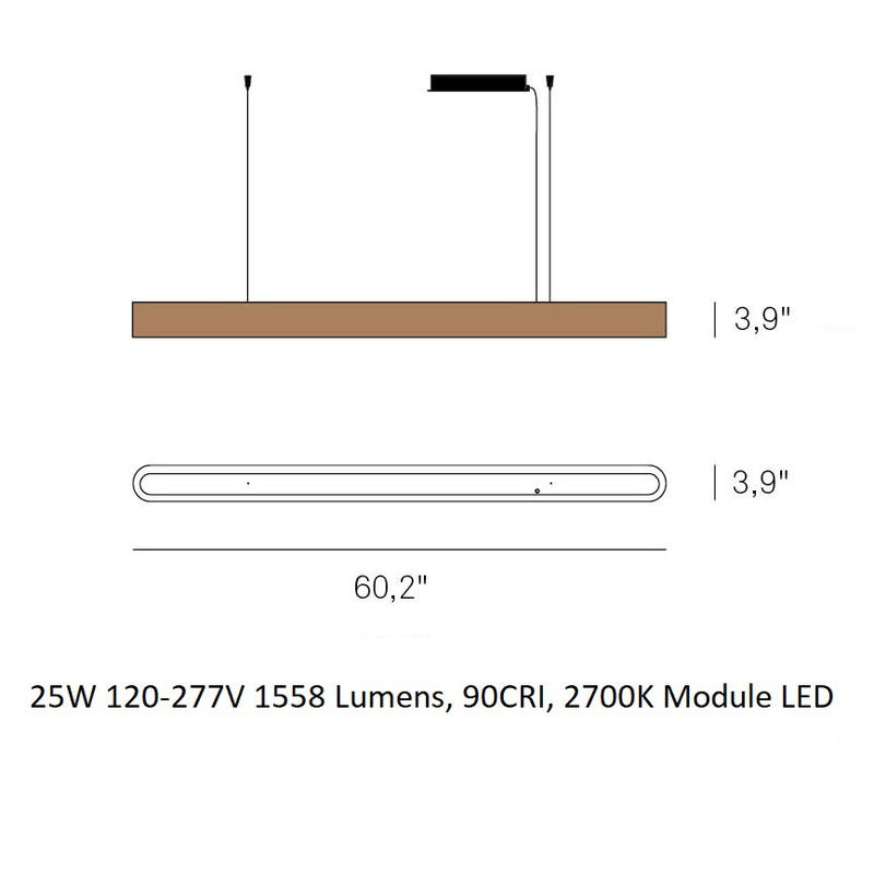 I-Club Slim Suspension Light