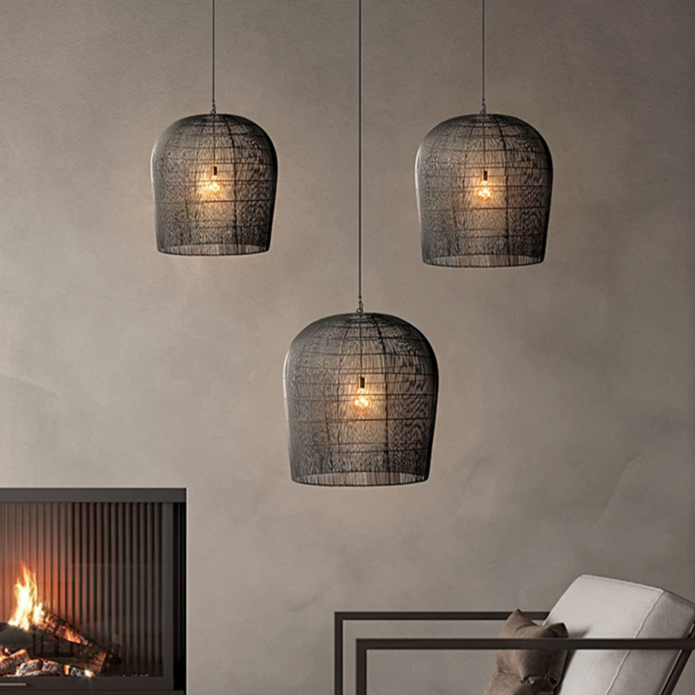 Wabi Sabi Handmade Rattan Pendant Light