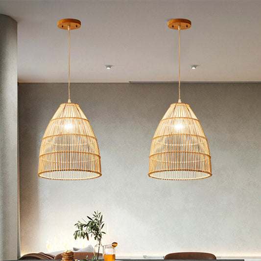 Idyllic Rattan Pendant lighting Decorative Hanging Light
