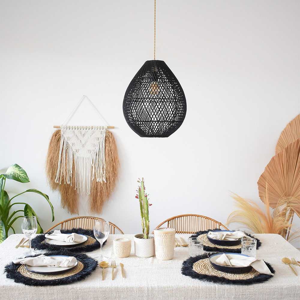 Handmade Rattan Pendant Light