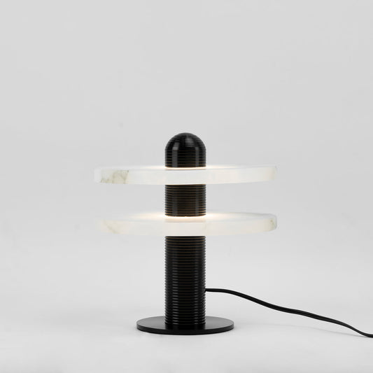 Alabaster Planes Table Lamp