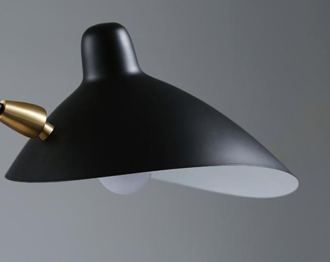Serge Duckbill Post Modern Single Light Industrial Floor Lamp