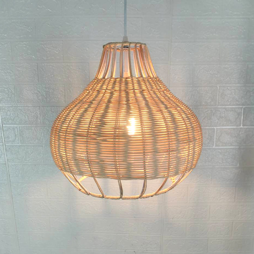 Handmade Natural Rattan Pendant Light