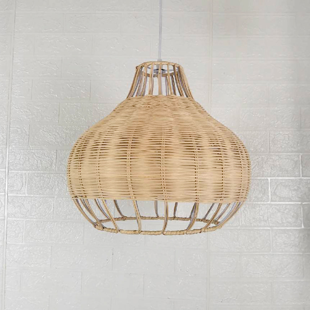 Handmade Natural Rattan Pendant Light