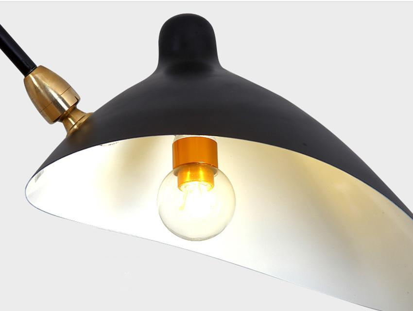 Serge Duckbill Post Modern Single Light Industrial Floor Lamp