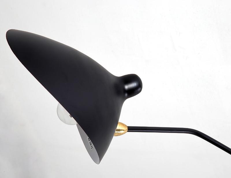 Serge Duckbill Post Modern Single Light Industrial Floor Lamp