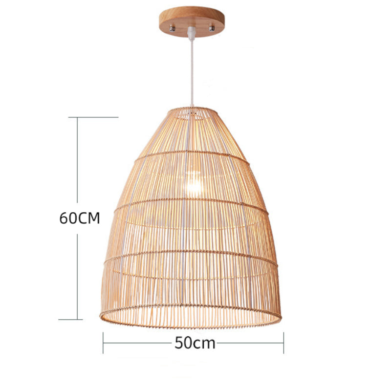 Idyllic Rattan Pendant lighting Decorative Hanging Light