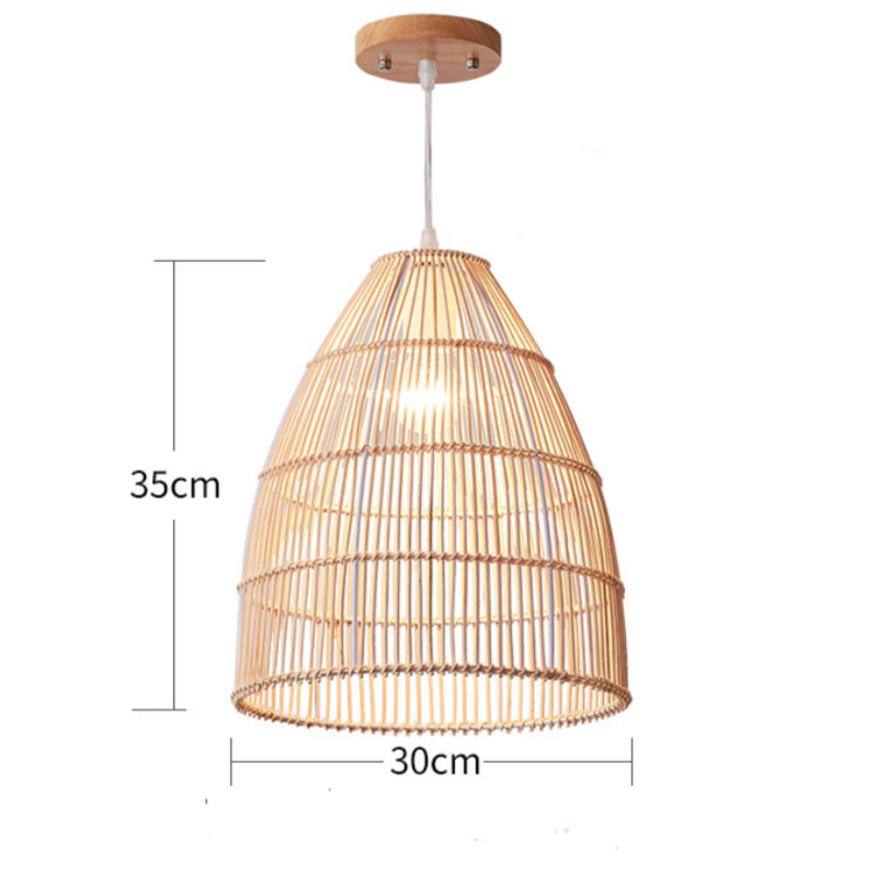 Idyllic Rattan Pendant lighting Decorative Hanging Light