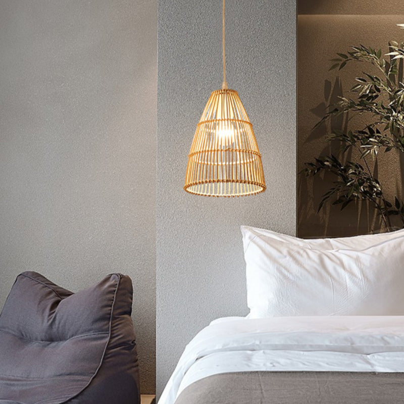 Idyllic Rattan Pendant lighting Decorative Hanging Light