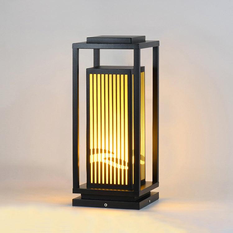 Modern Square Cage Garden Light