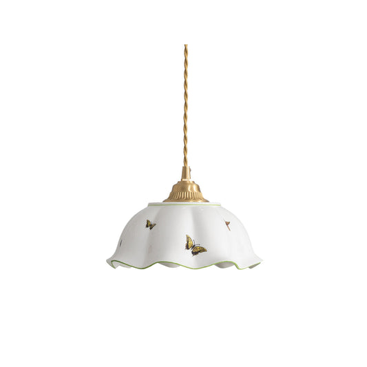 Butterfly Ceramic Pendant Lamp