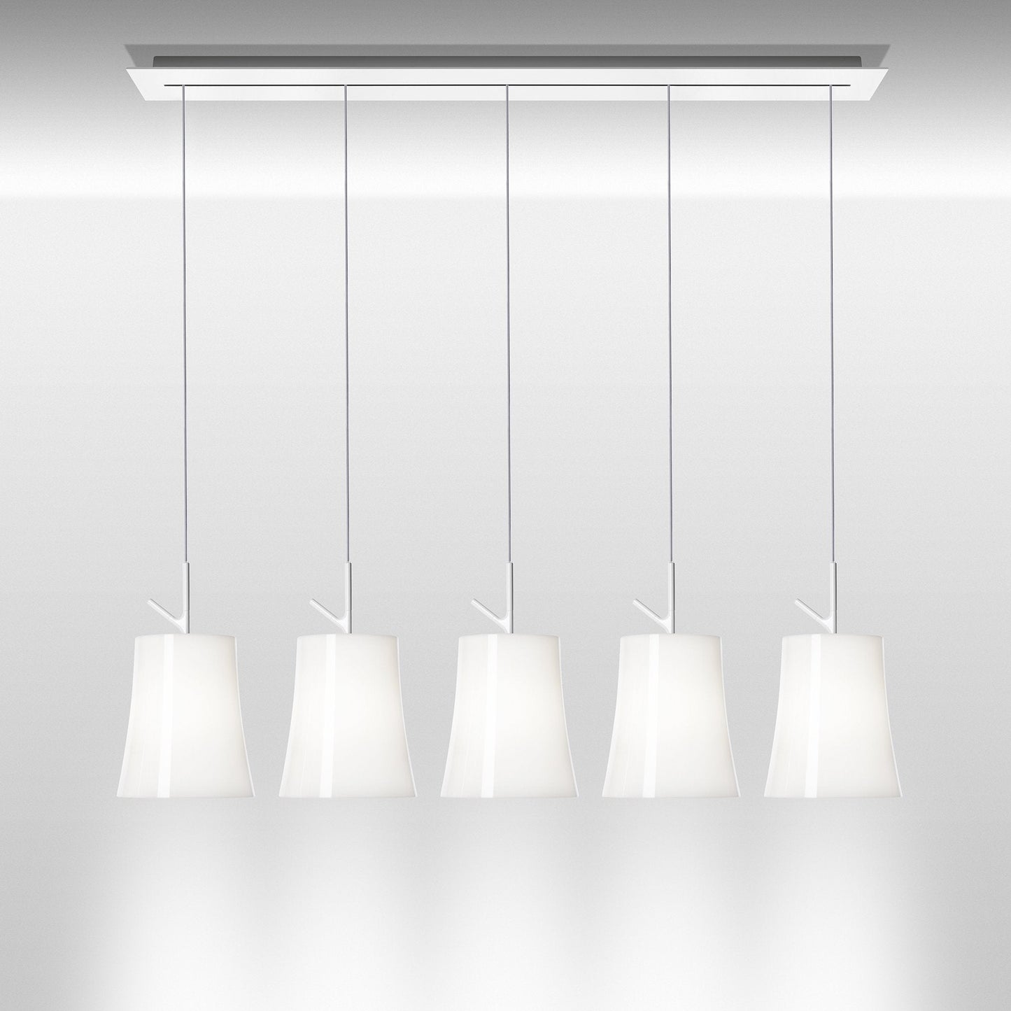 Birdie Long Linear Multi Light Pendant Light