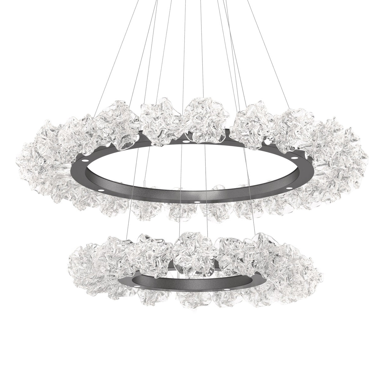 Blossom Two Tier Ring Chandelier