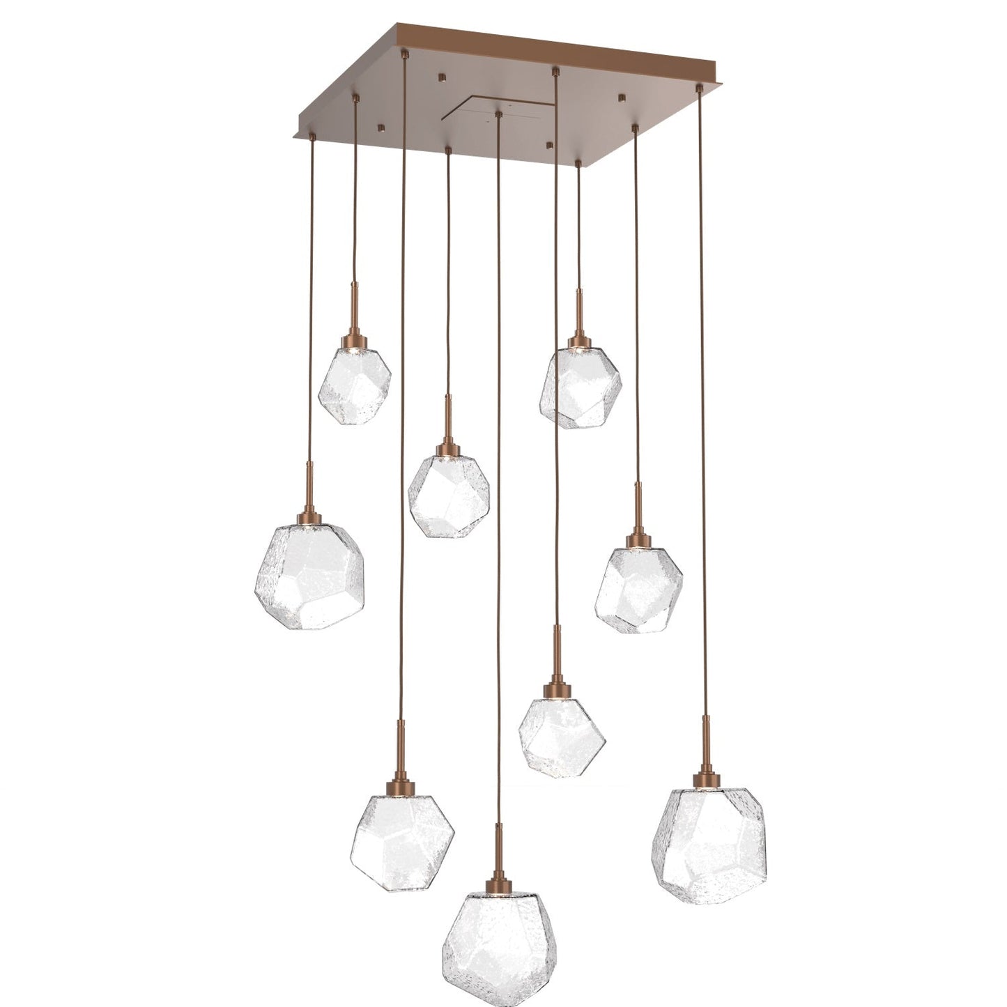 Gem Square Multi-Light Pendant Light