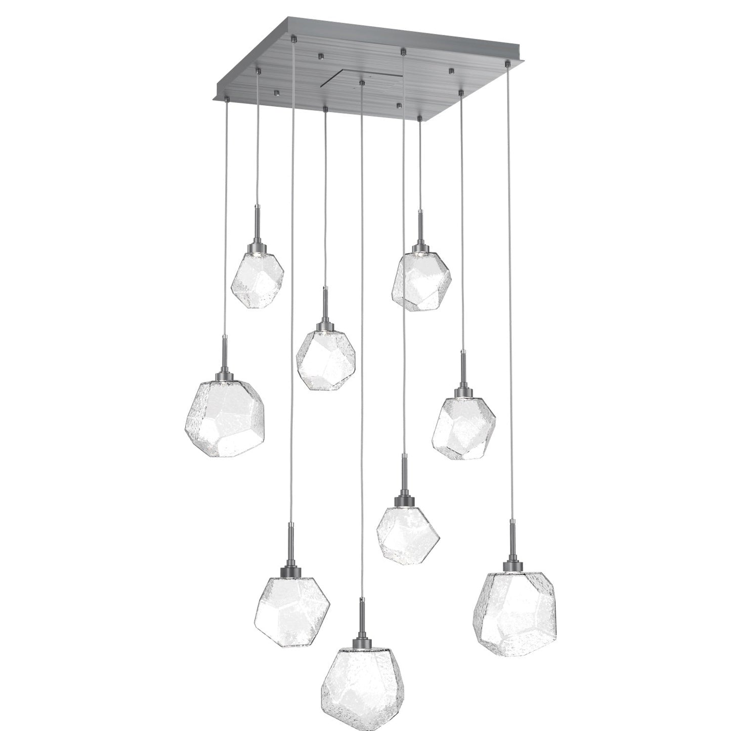 Gem Square Multi-Light Pendant Light