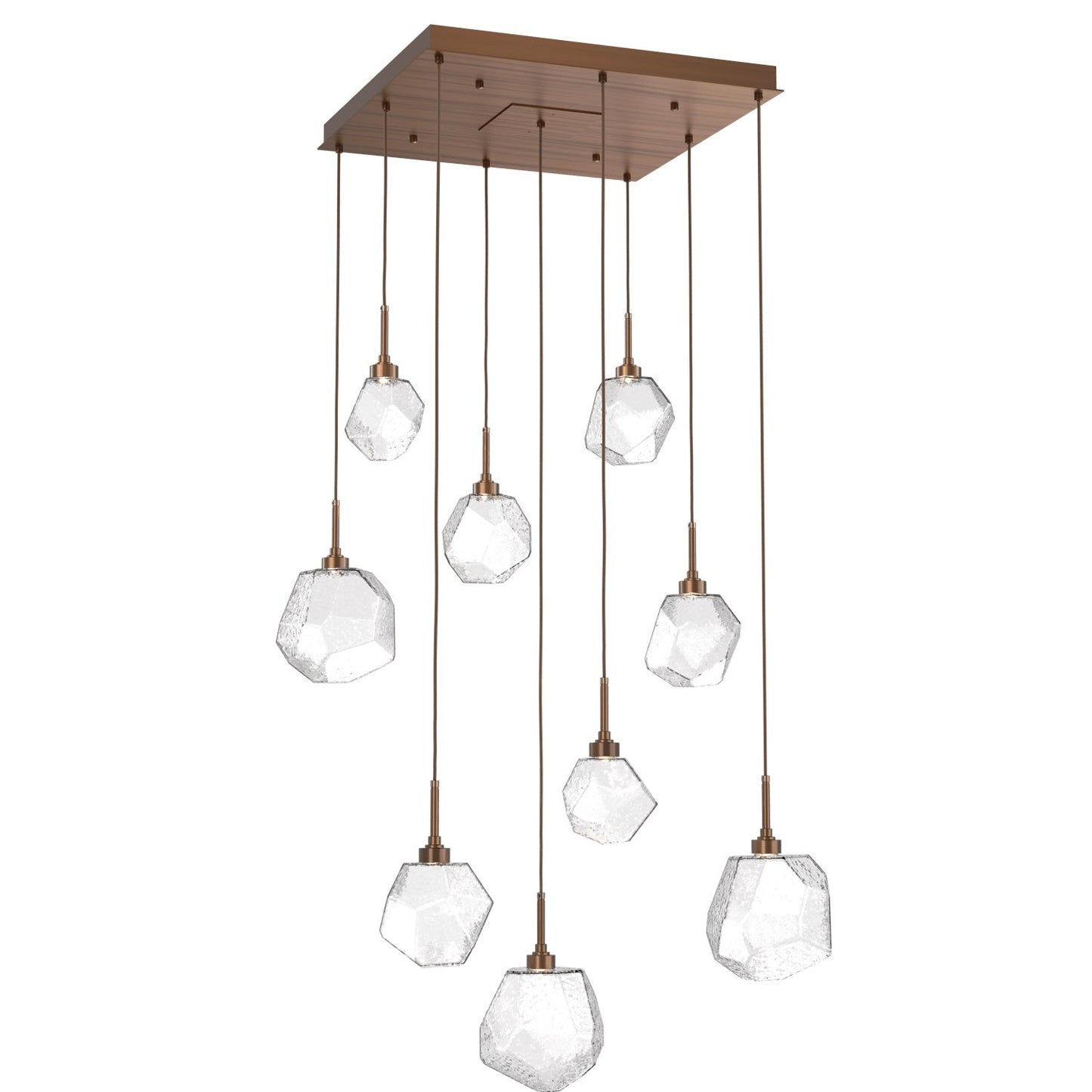 Gem Square Multi-Light Pendant Light
