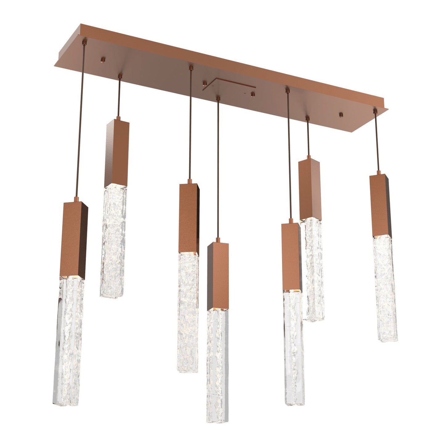Glacier Linear Multi-Light Pendant Light