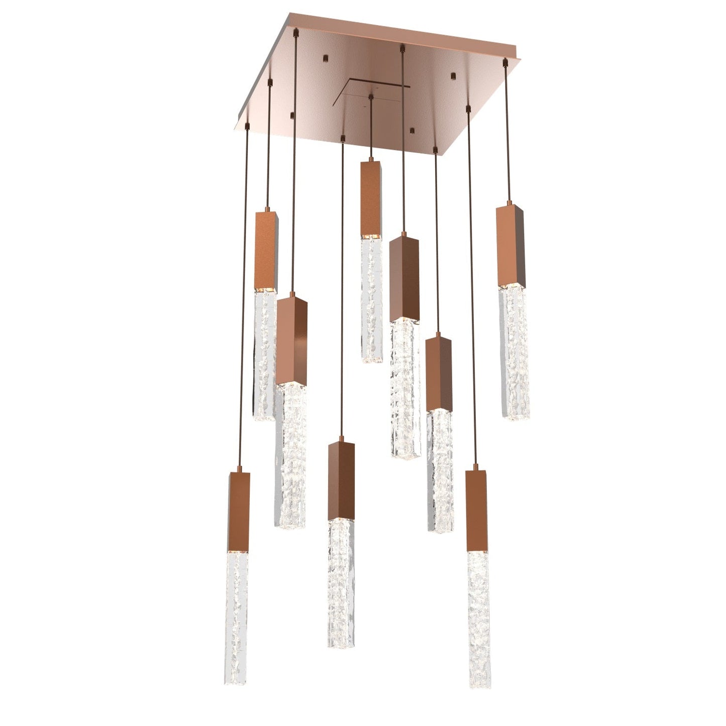 Glacier Square Multi-Light Pendant Light