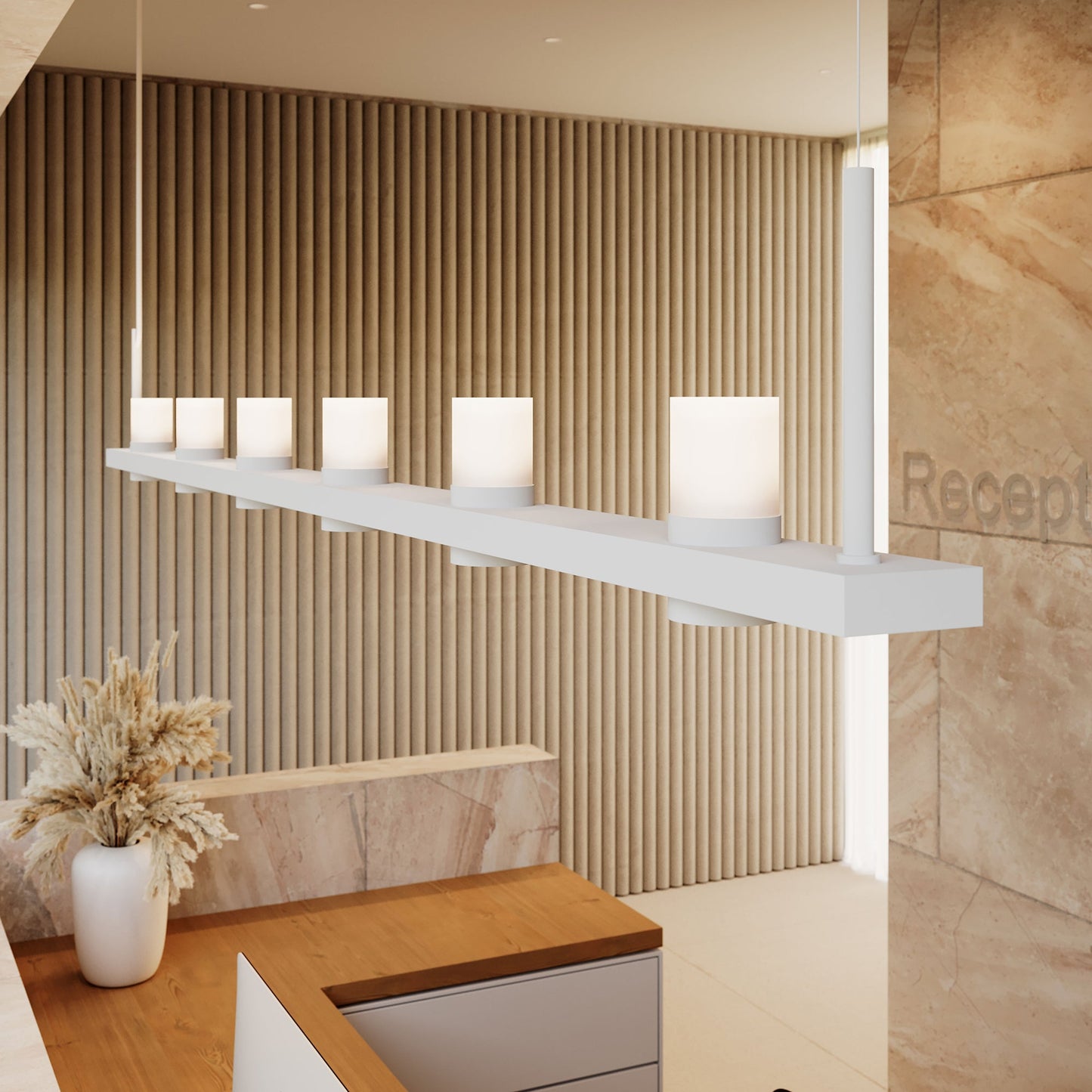 Intervals? Linear LED Pendant Light