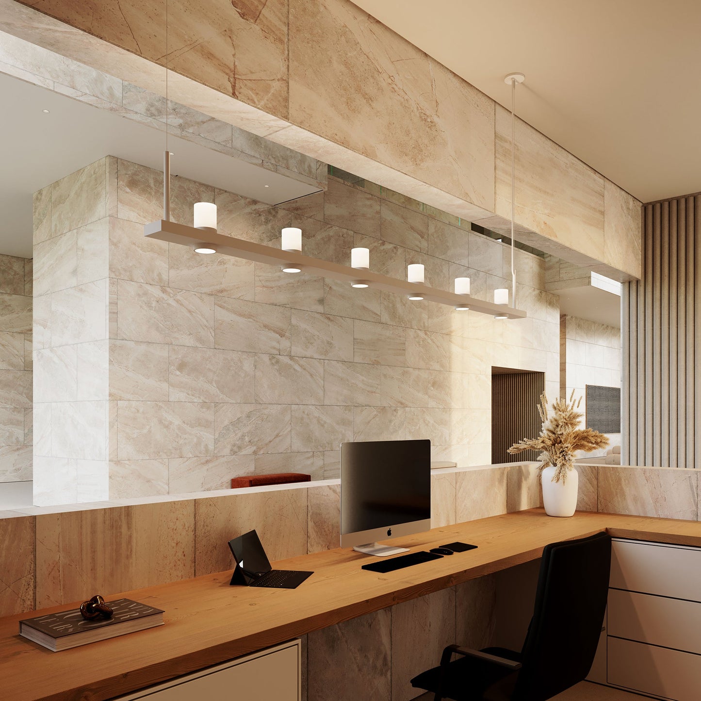 Intervals? Linear LED Pendant Light
