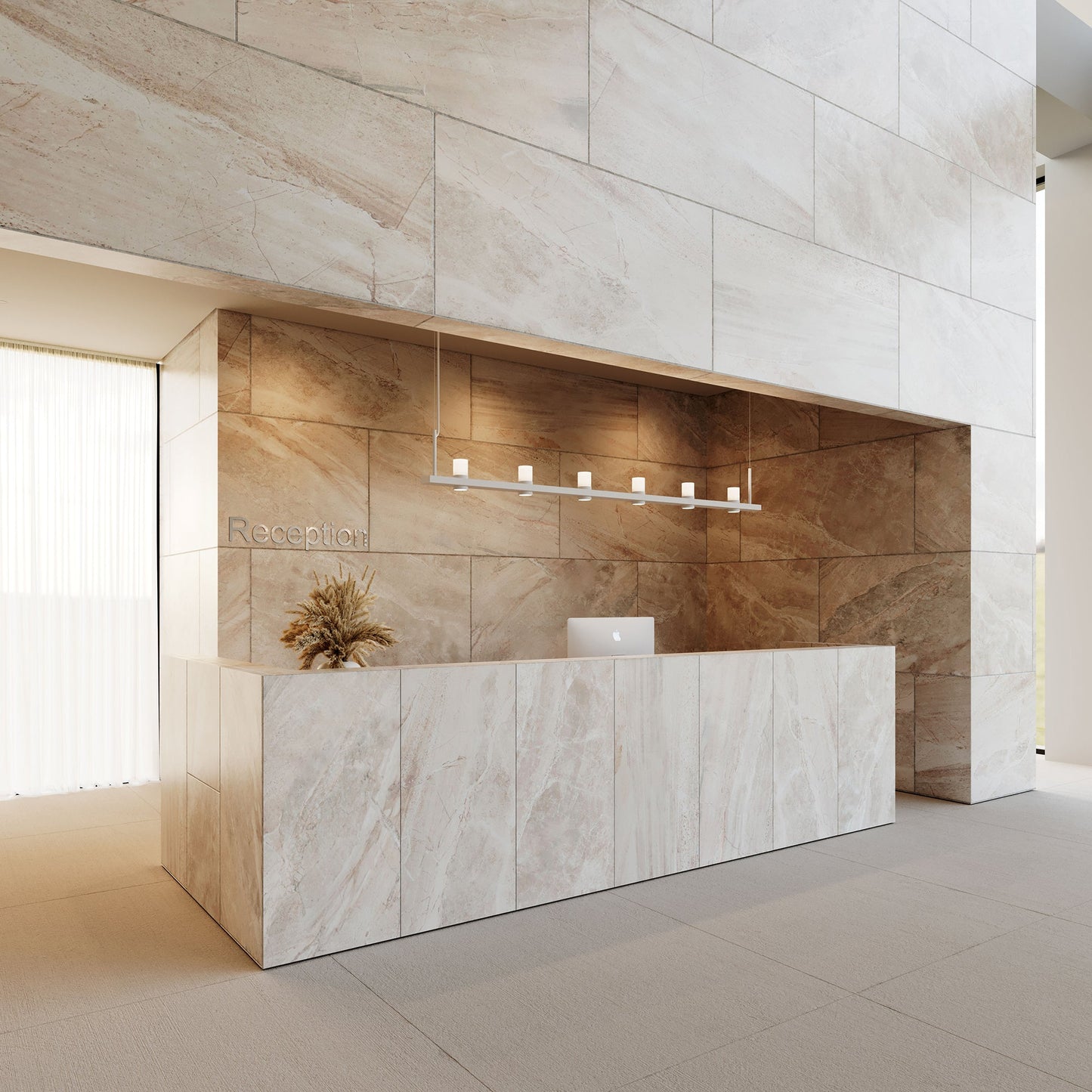 Intervals? Linear LED Pendant Light