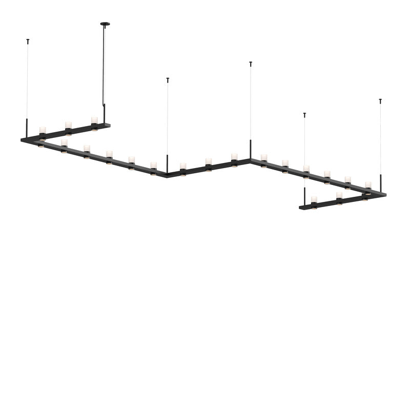 Intervals? Zig-Zag LED Pendant Light
