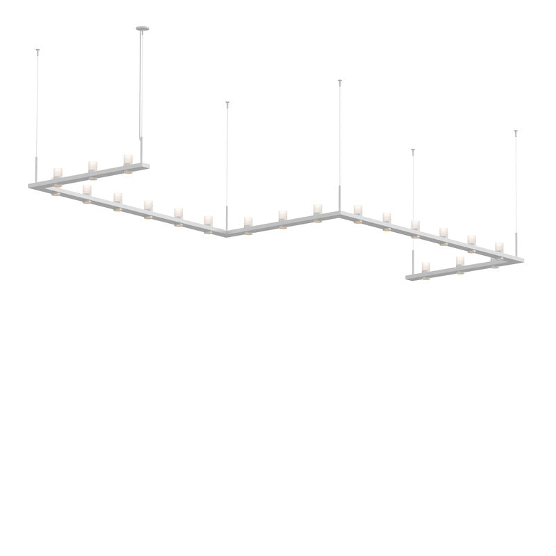 Intervals? Zig-Zag LED Pendant Light
