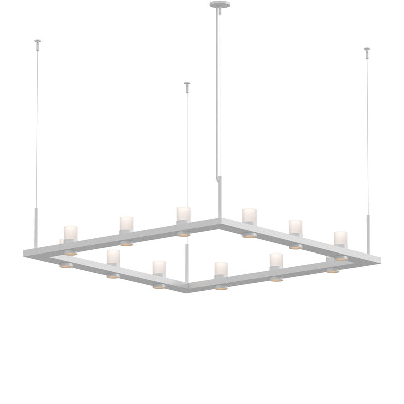 Intervals? Square LED Pendant Light