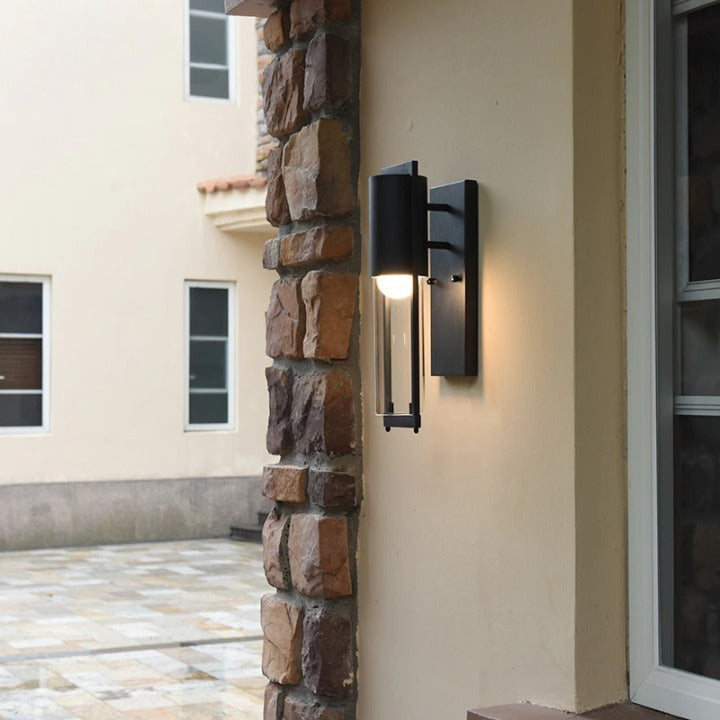 Retro Vintage Black/Bronze Outdoor Waterproof LED Wall Lighting for Porch