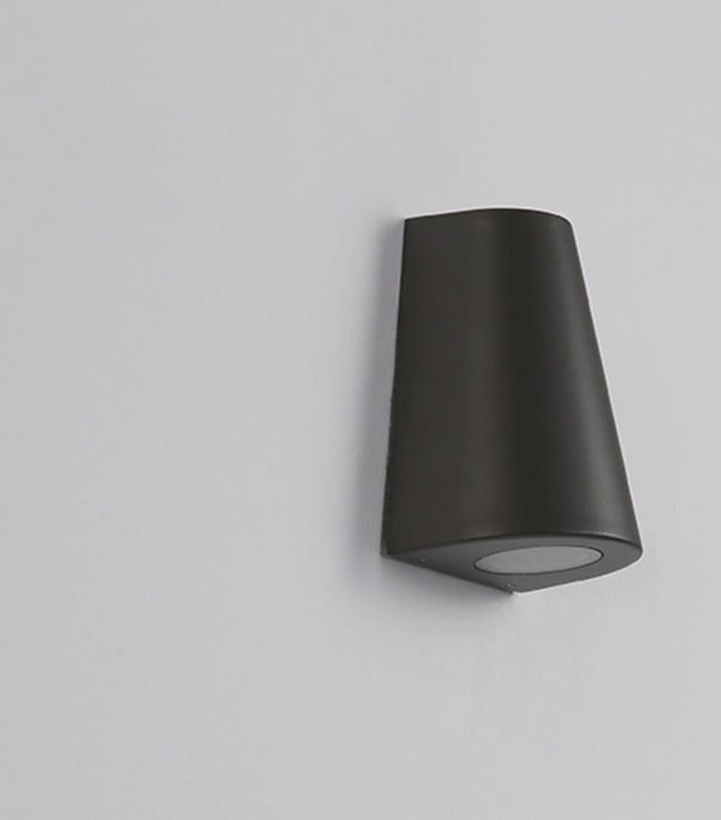 Black/Gray Outdoor Aluminum Waterproof LED Wall Lamps For Garden, porch
