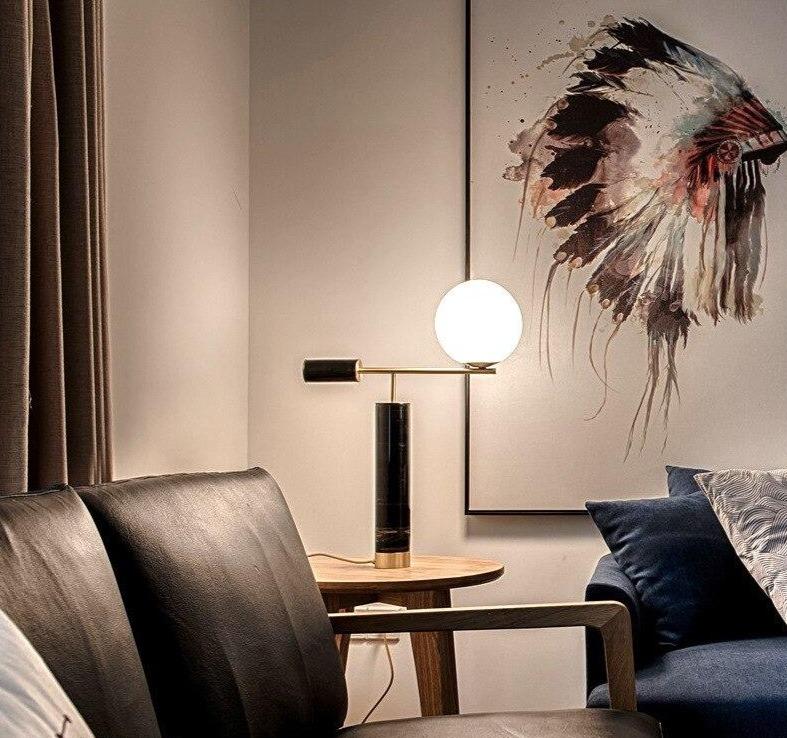 moss table lamp - Lodamer