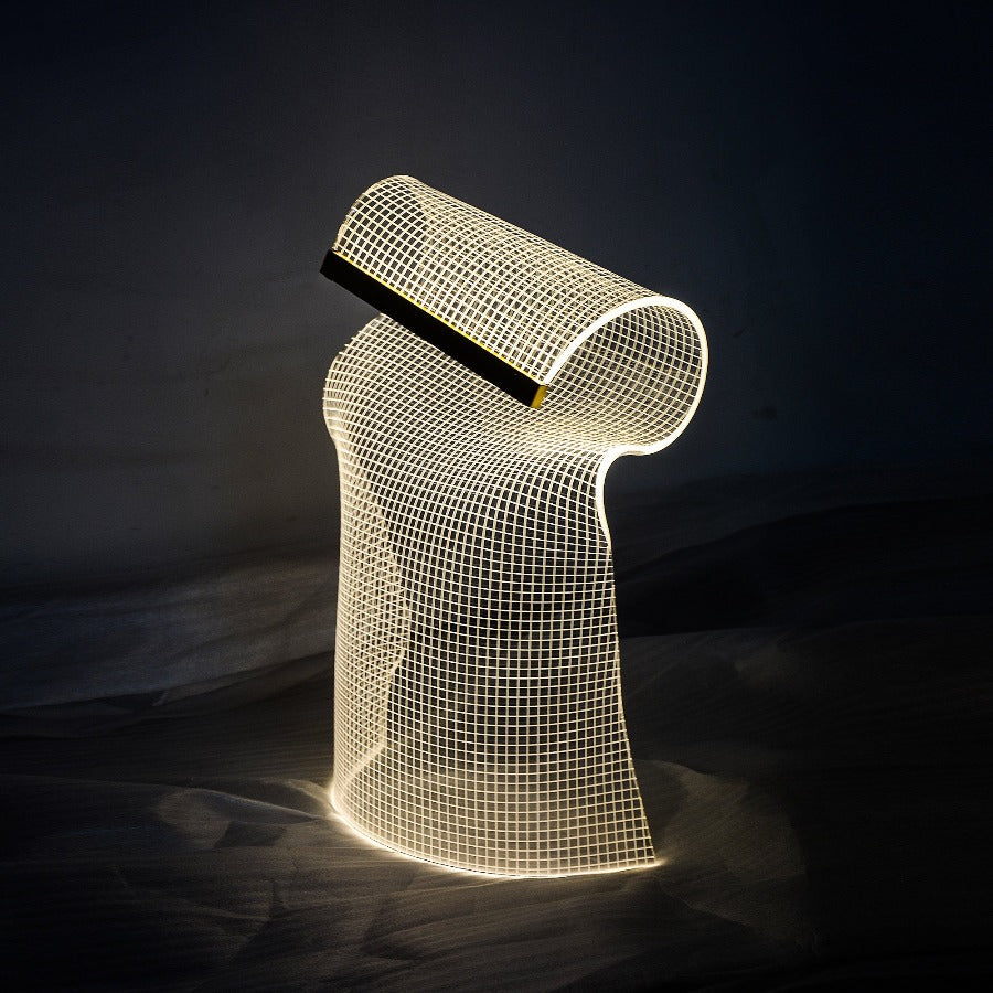 Crystal LED Table Lamp, Modern Art Decorations - Novus Decor Lighting