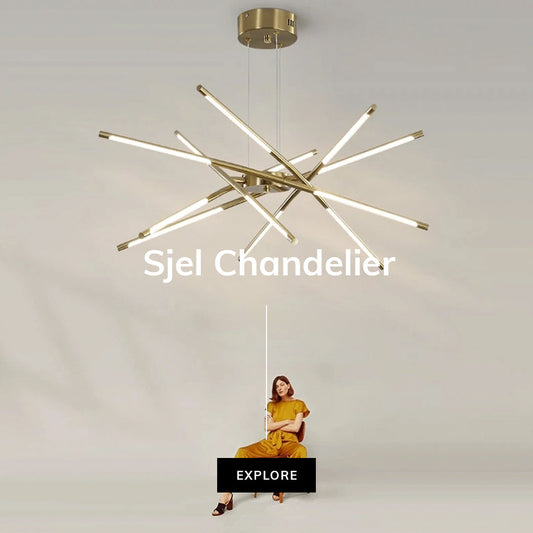 Simple Sje LED Chandelier