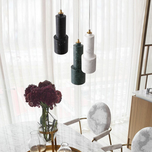 Ediv Stone Marble Pendant Light