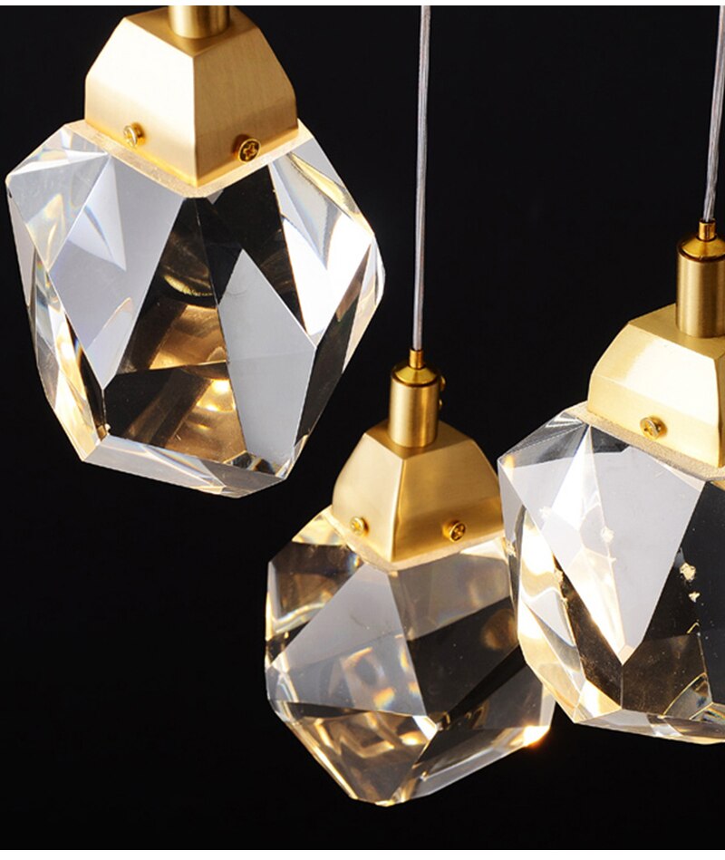 Luxury diamond crystal chandelier for staircase, living space , stairwell