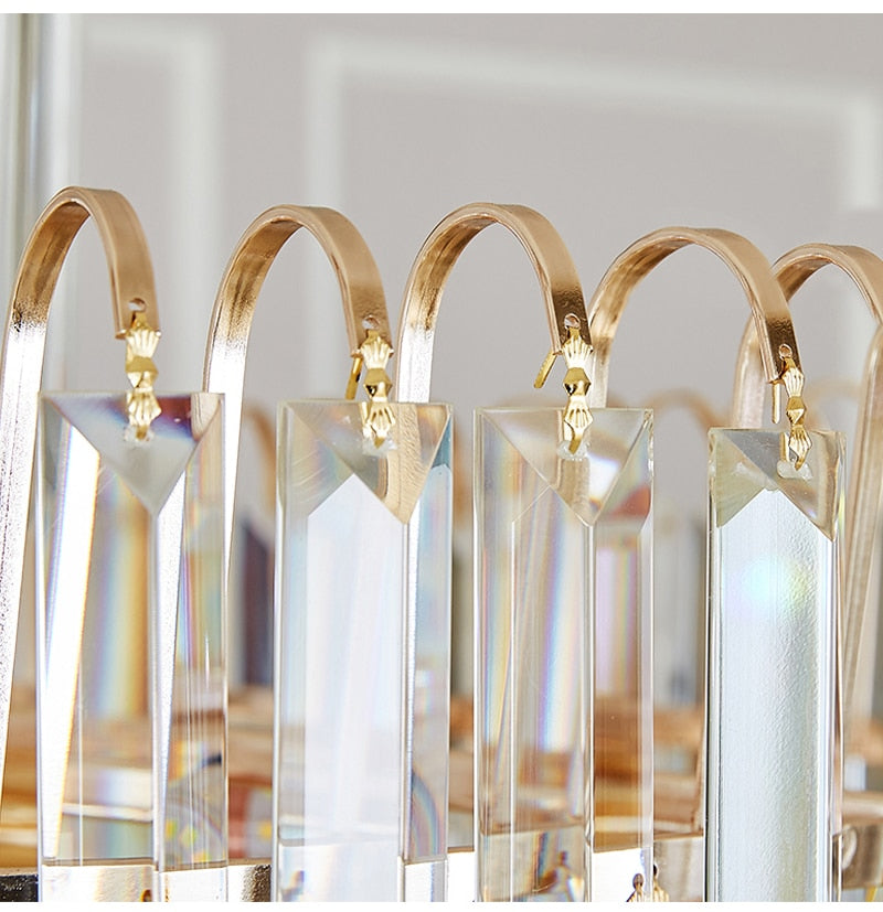 Luxury modern crystal chandelier for staircase, hall, lobby , stairwell